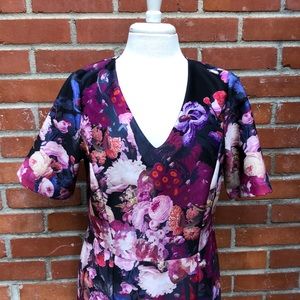 Adrianna Papell Dresses - Gorgeous Adrianna Papell Floral Dress- Wedding Adrianna Papell Dresses - Gorgeous Adrianna Papell Floral Dress- Wedding